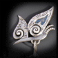 Bird and Flower Earrings